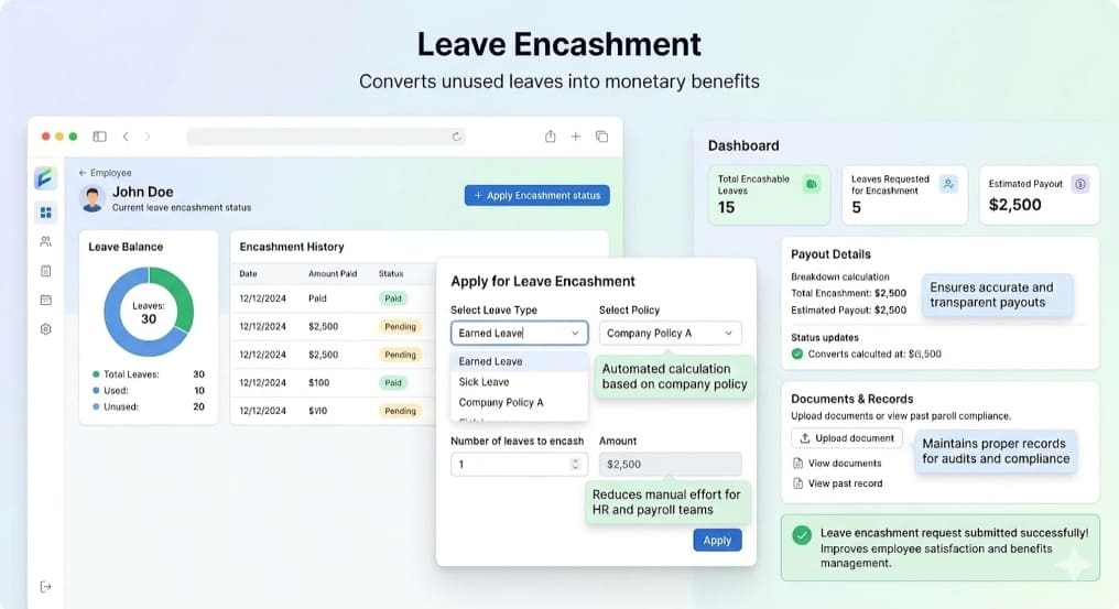 Leave Encashment